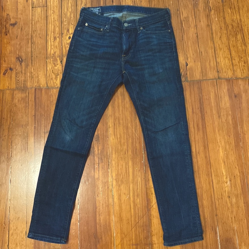 Abercrombie Mens Super Slim Denim